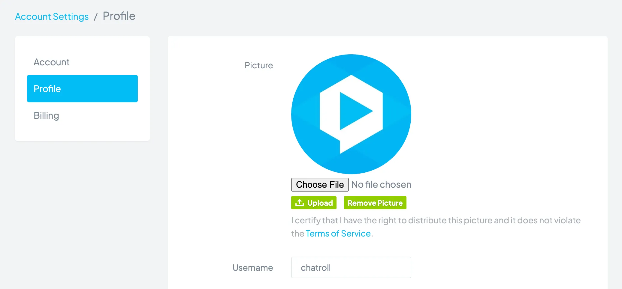 General Chat Options