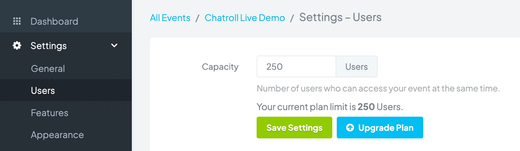 General Chat Options