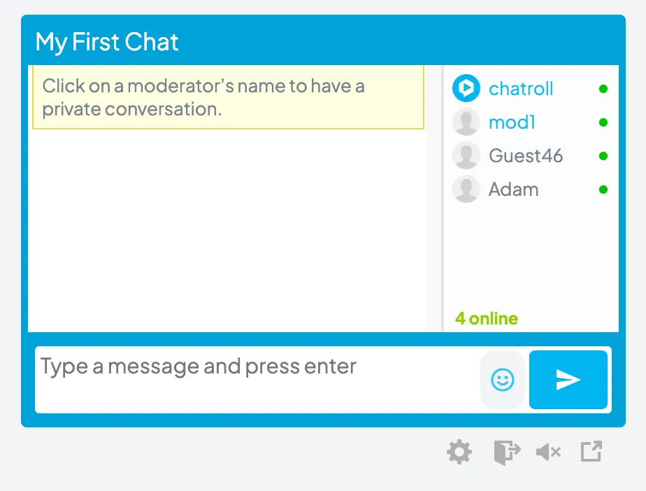 General Chat Options