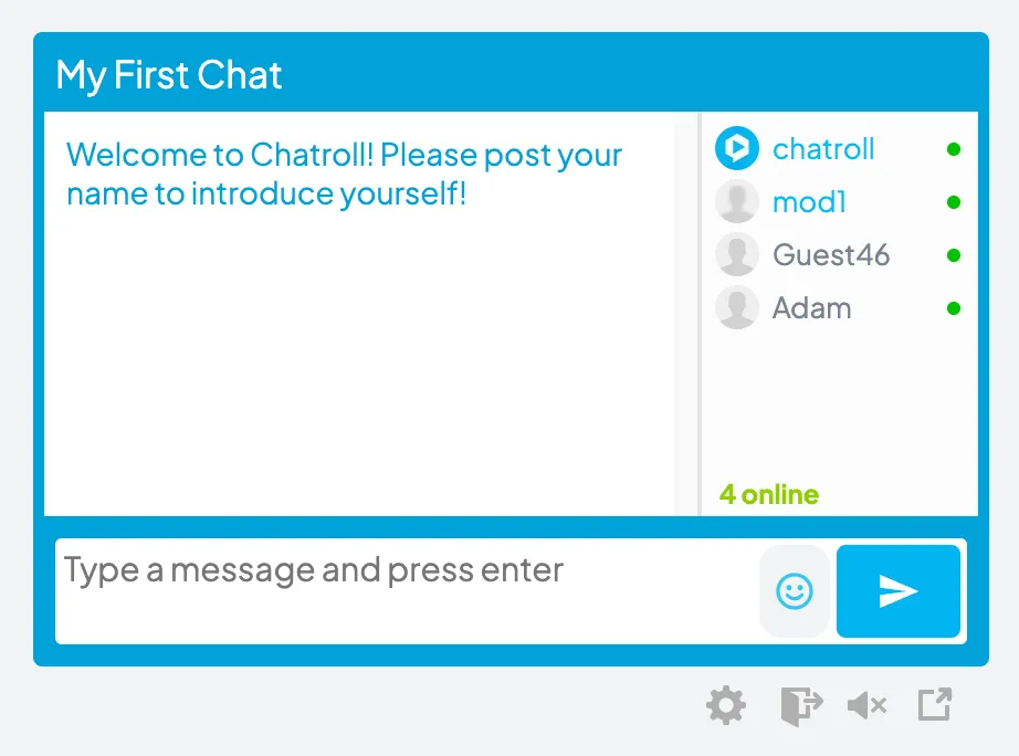 General Chat Options
