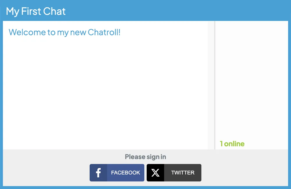 General Chat Options