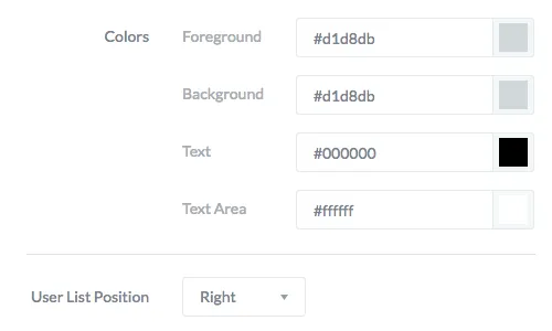 General Chat Options